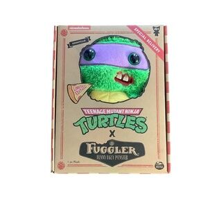 Fuggler Limited Edition Teenage Mutant Ninja Turtles 9 Inch Donatello Plush NWT